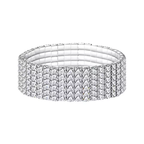 6 Diamond Loop Bracelet